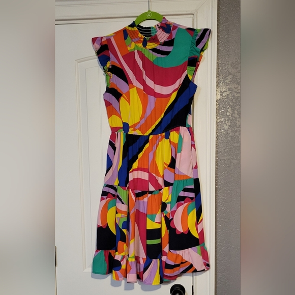 Colorful Dress with pockets - Picture 1 of 3